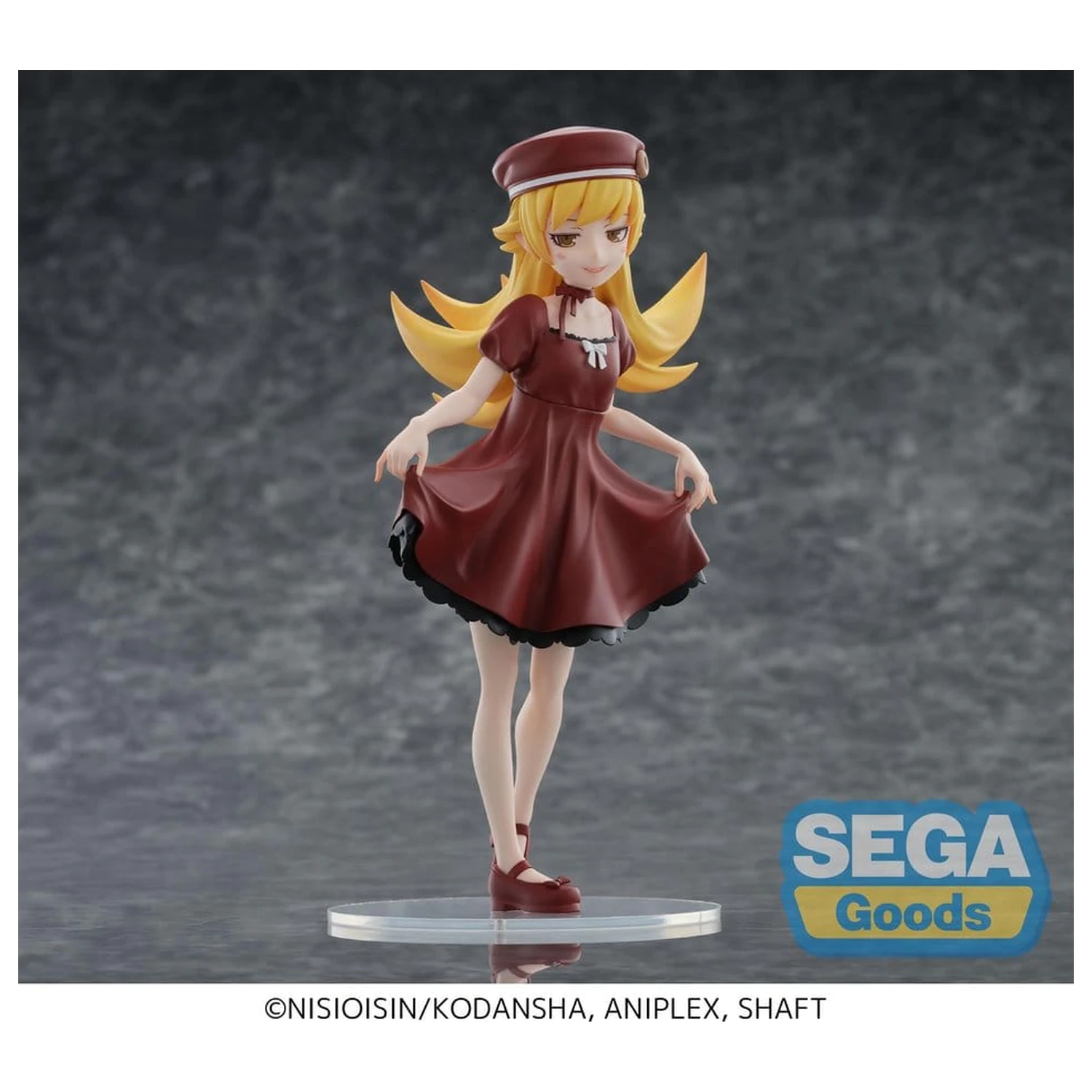 Monogatari Series Visoka premium PVC figura Shinobu Oshino 18 cm fotografija izdelka