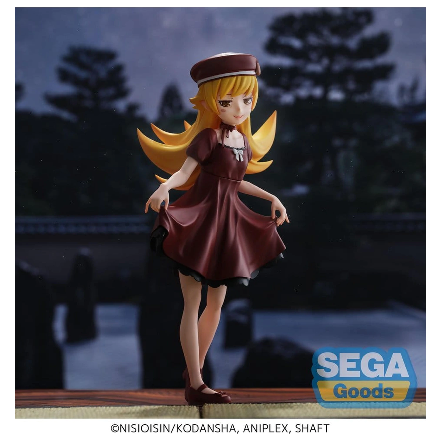 Monogatari Series Visoka premium PVC figura Shinobu Oshino 18 cm fotografija izdelka