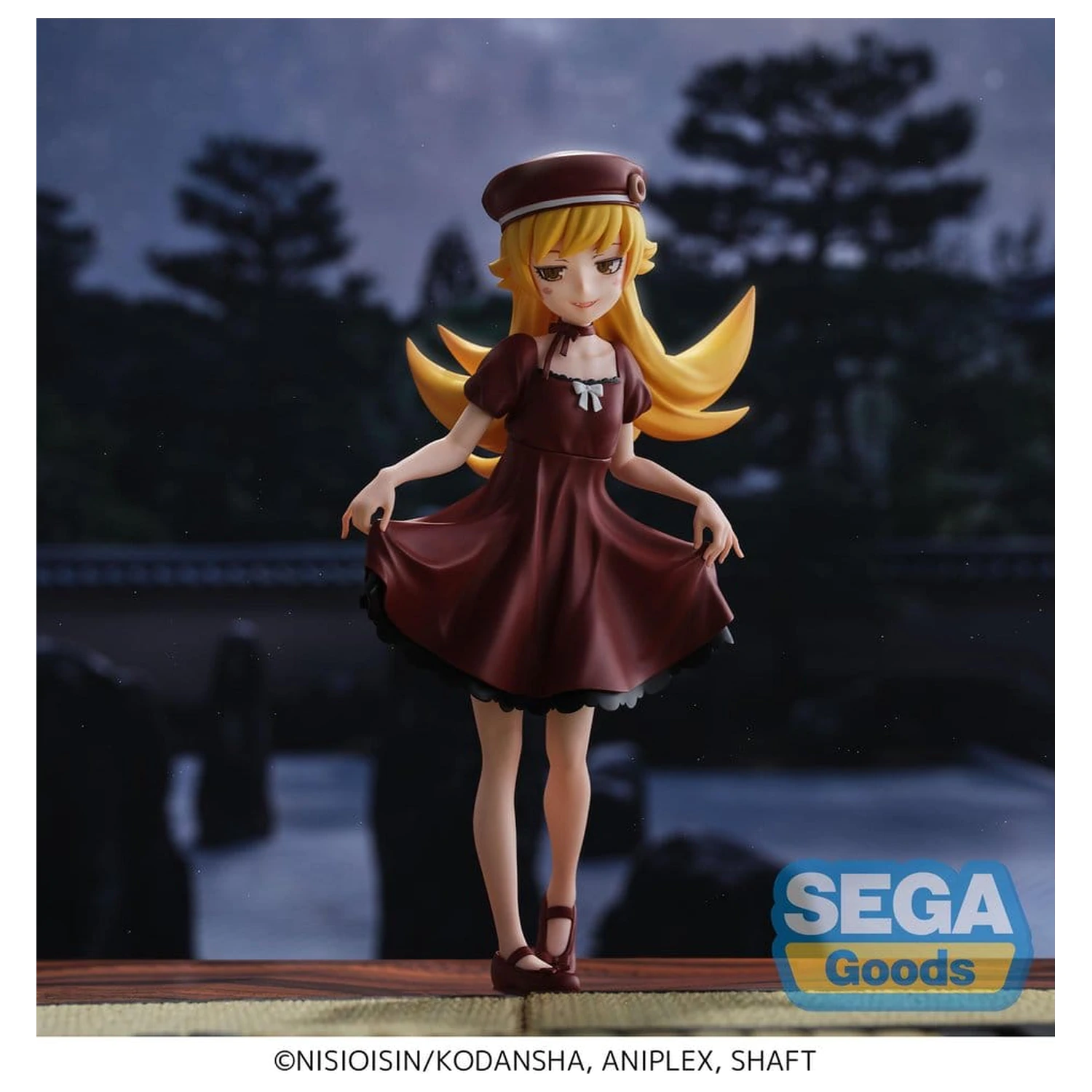 Monogatari Series Visoka premium PVC figura Shinobu Oshino 18 cm fotografija izdelka