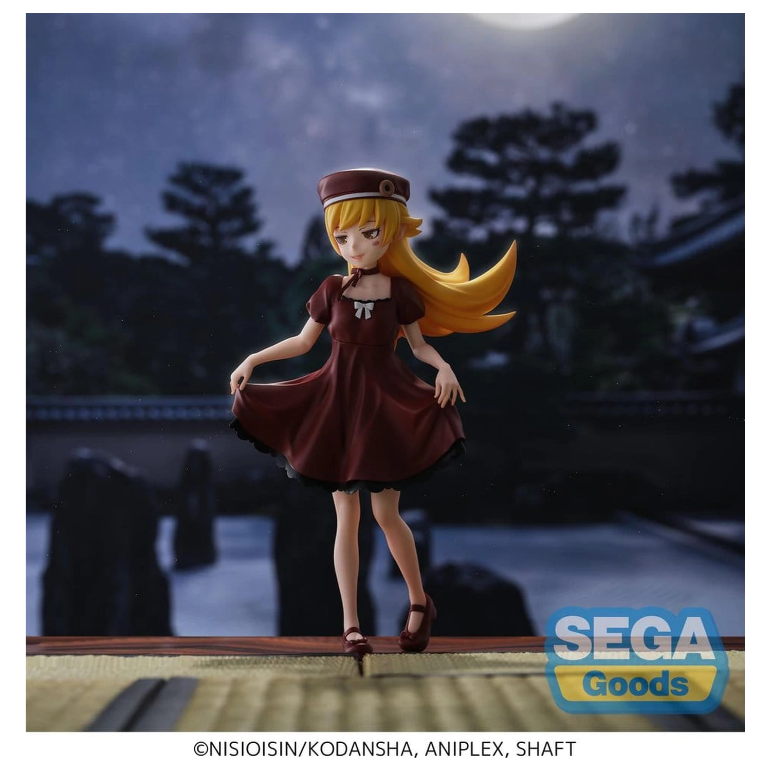 Monogatari Series Visoka premium PVC figura Shinobu Oshino 18 cm fotografija izdelka