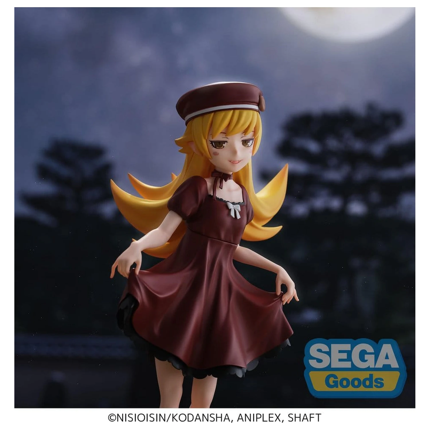 Monogatari Series Visoka premium PVC figura Shinobu Oshino 18 cm fotografija izdelka