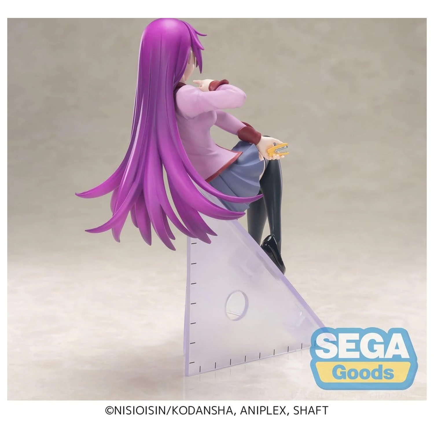 Monogatari Series Luminasta PVC Figura Hitagi Senjyogahara 19 cm fotografija izdelka