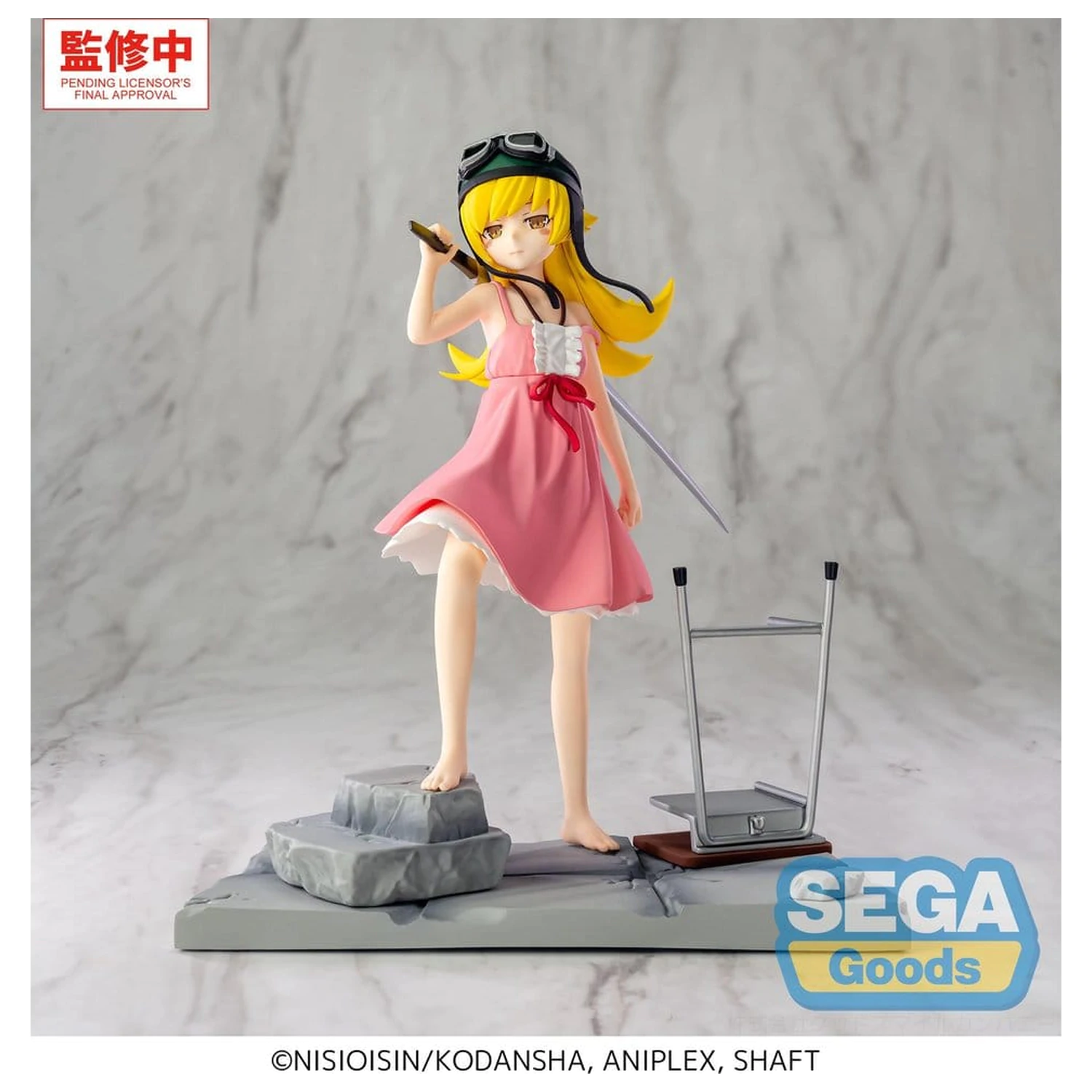 Monogatari Series XStellar PVC figura Shinobu Oshino 18 cm fotografija izdelka