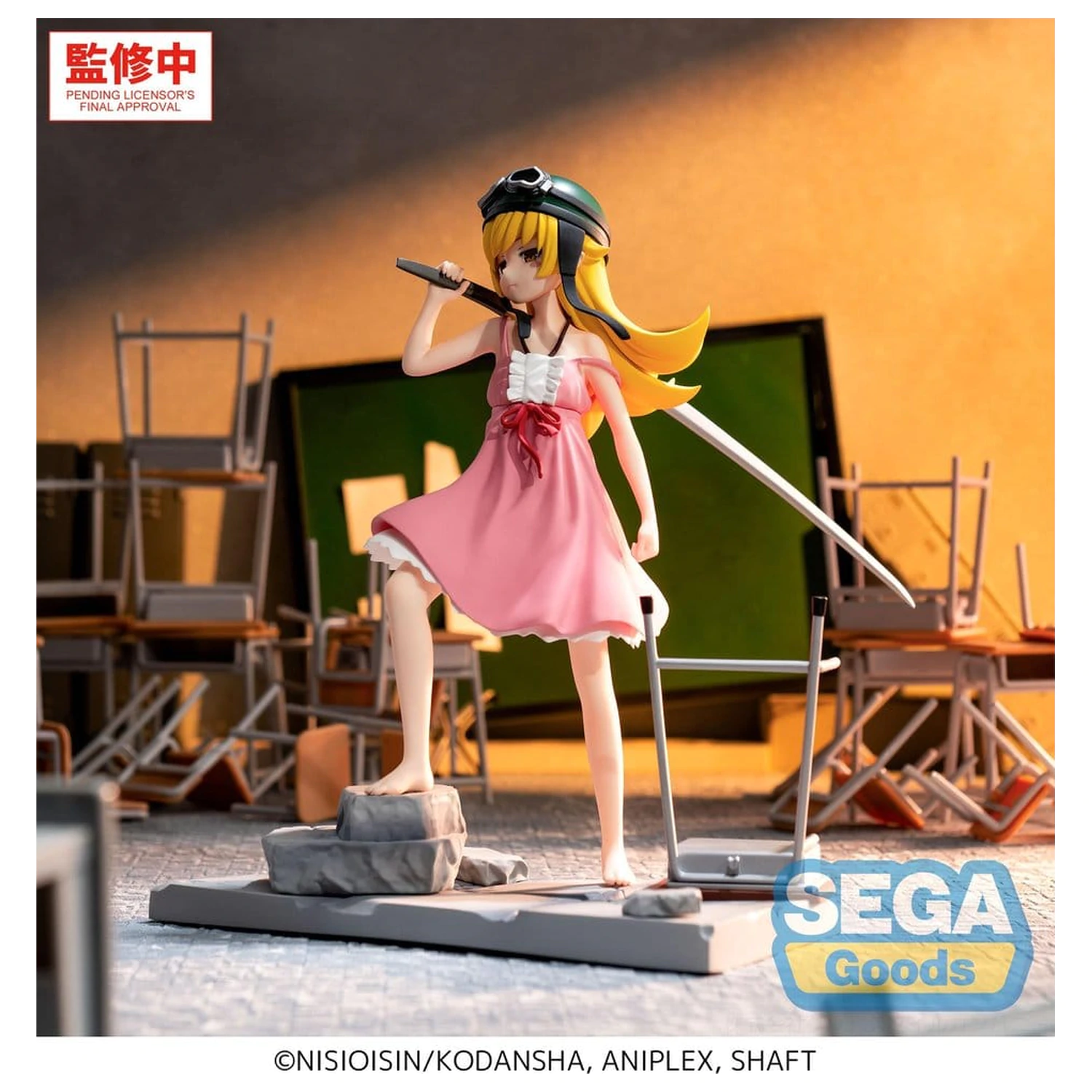 Monogatari Series XStellar PVC figura Shinobu Oshino 18 cm fotografija izdelka