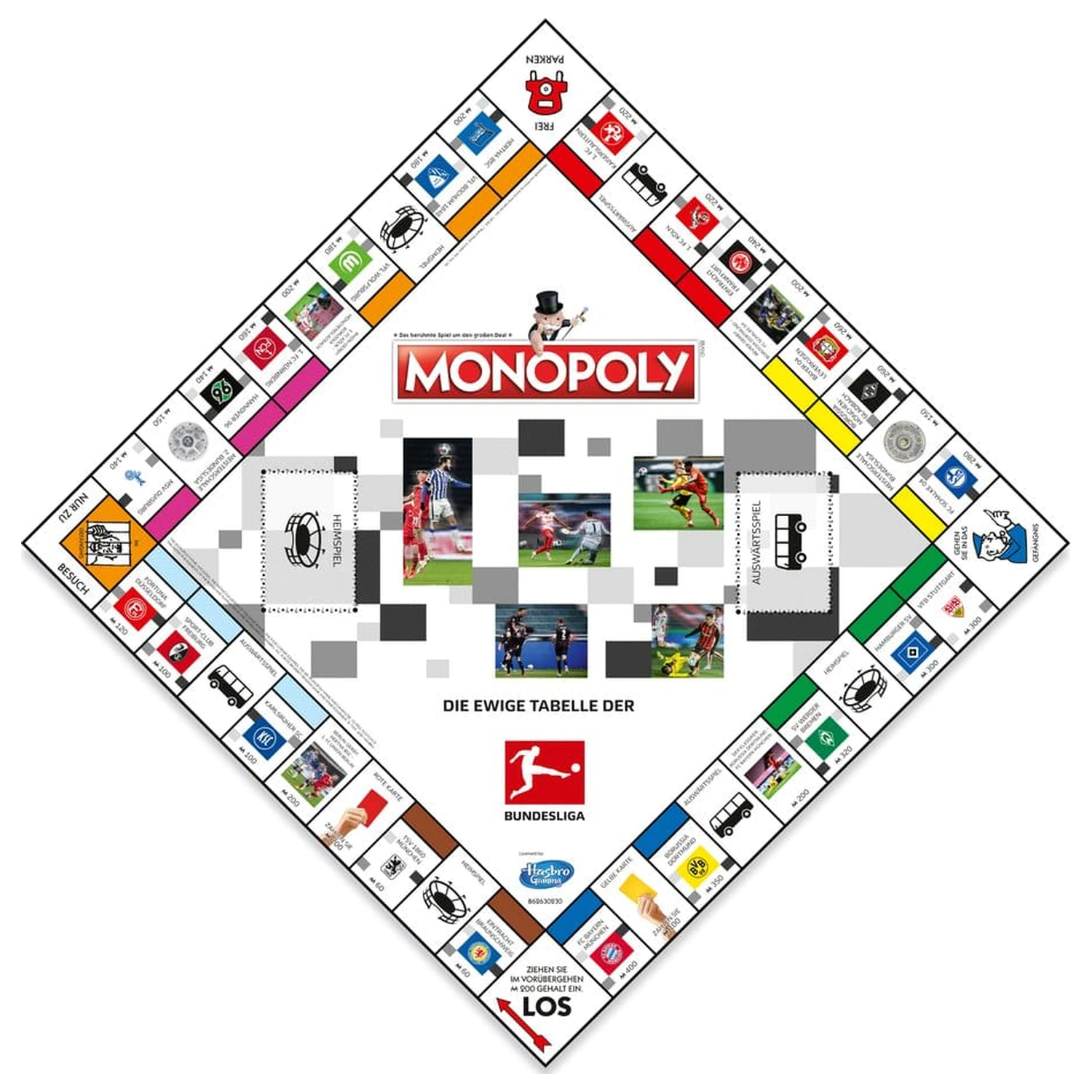 Monopoly igra na plošči Bundesliga fotografija izdelka