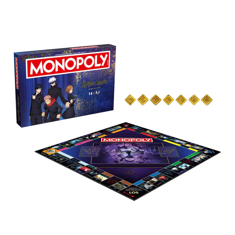 Monopoly druženjska igra Jujutsu Kaisen Season 2 *Nemška različica* fotografija izdelka