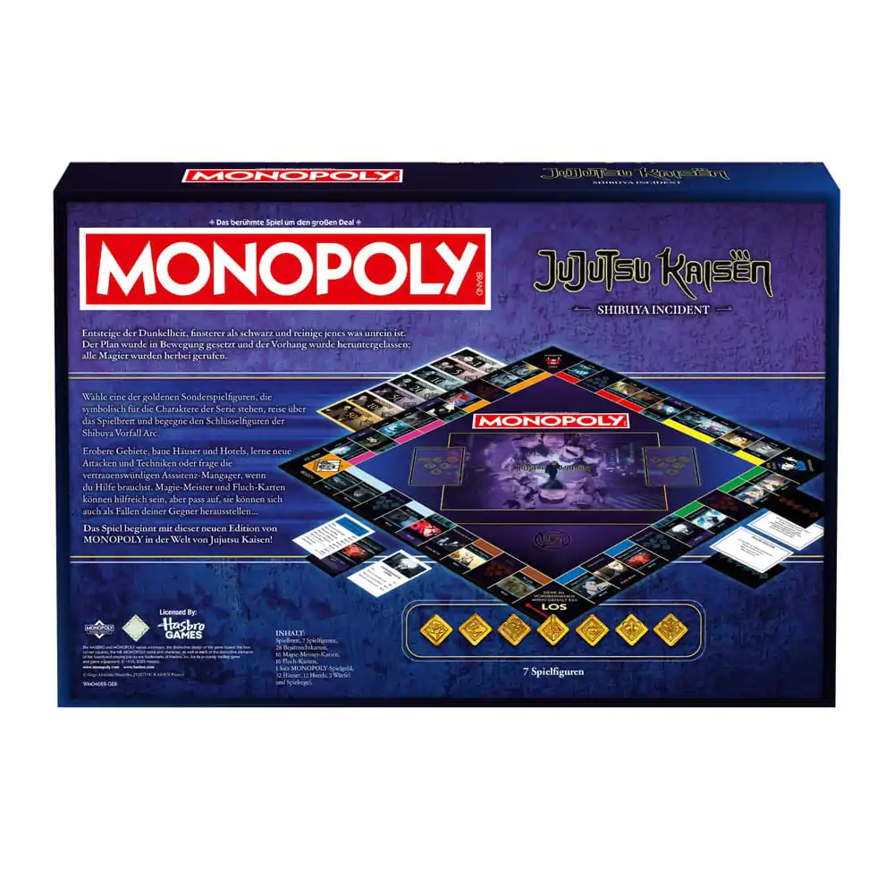 Monopoly druženjska igra Jujutsu Kaisen Season 2 *Nemška različica* fotografija izdelka