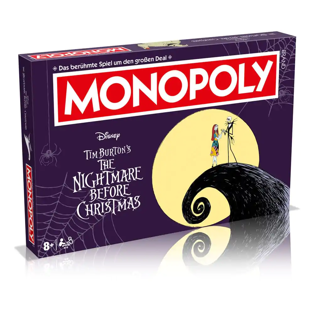 Monopoly družabna igra Nightmare Before Christmas *German Version* fotografija izdelka