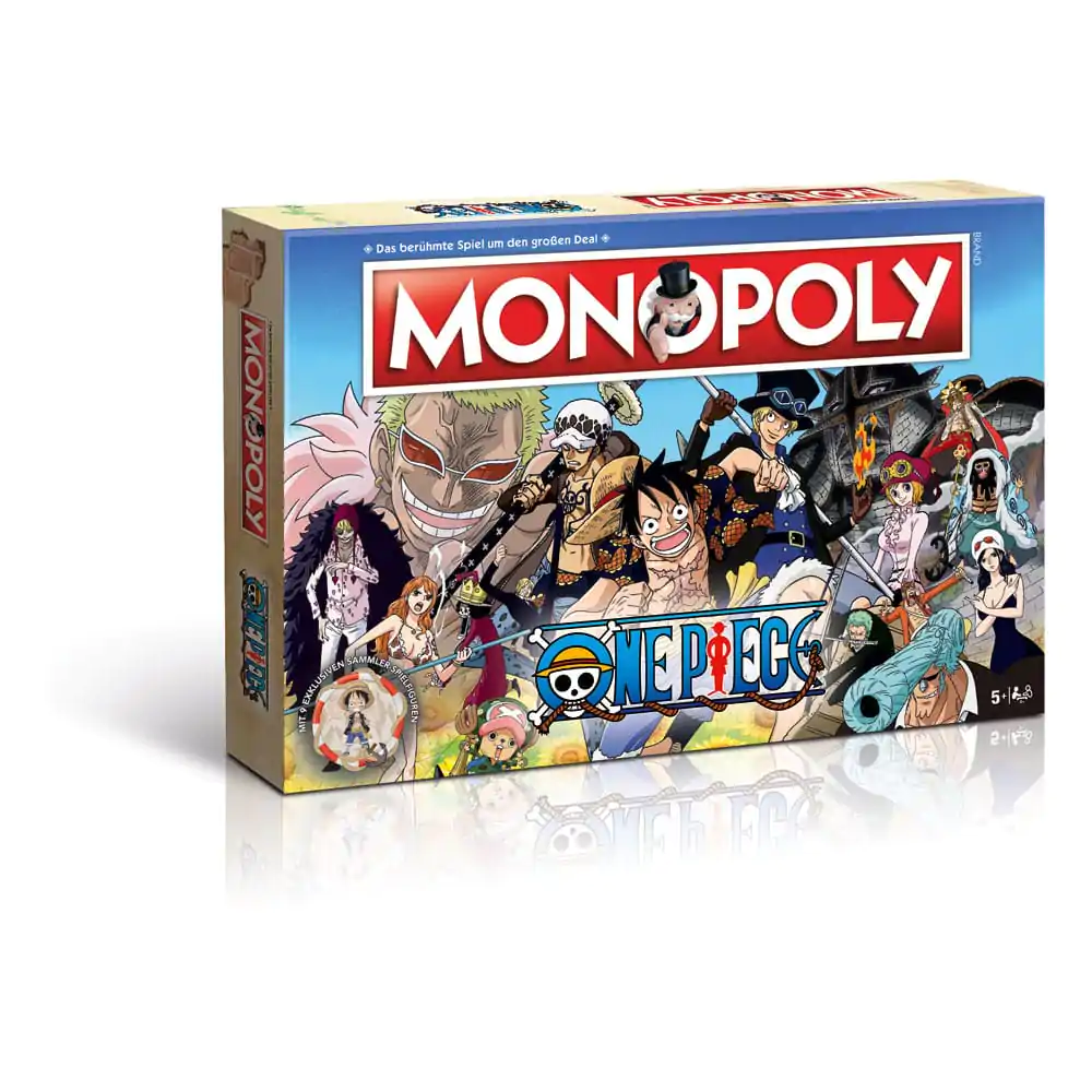 Monopoly družabna igra One Piece (Nova izdaja) *Nemška verzija* fotografija izdelka
