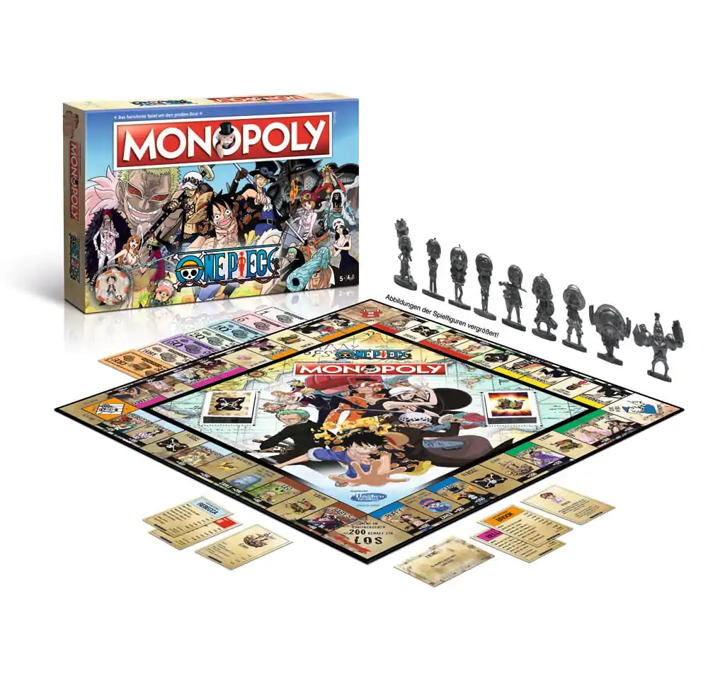 Monopoly družabna igra One Piece (Nova izdaja) *Nemška verzija* fotografija izdelka
