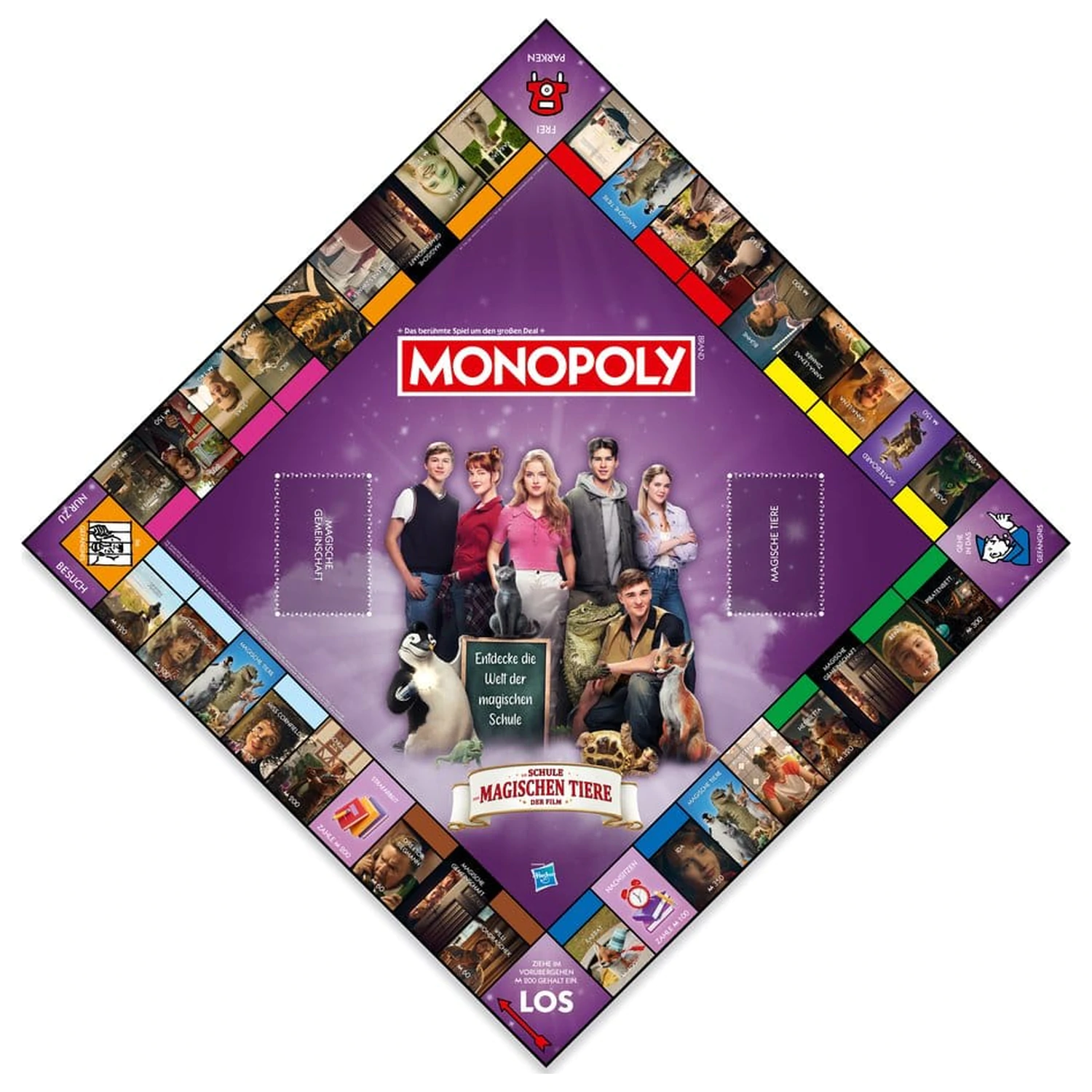 Monopoly Družabna Igra Šola Čarobnih Živali *Nemška Različica* fotografija izdelka