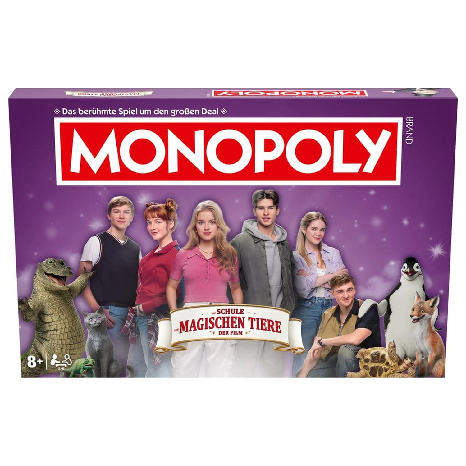 Monopoly Družabna Igra Šola Čarobnih Živali *Nemška Različica* fotografija izdelka