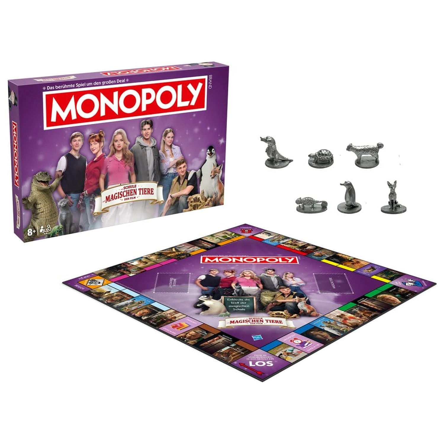 Monopoly Družabna Igra Šola Čarobnih Živali *Nemška Različica* fotografija izdelka