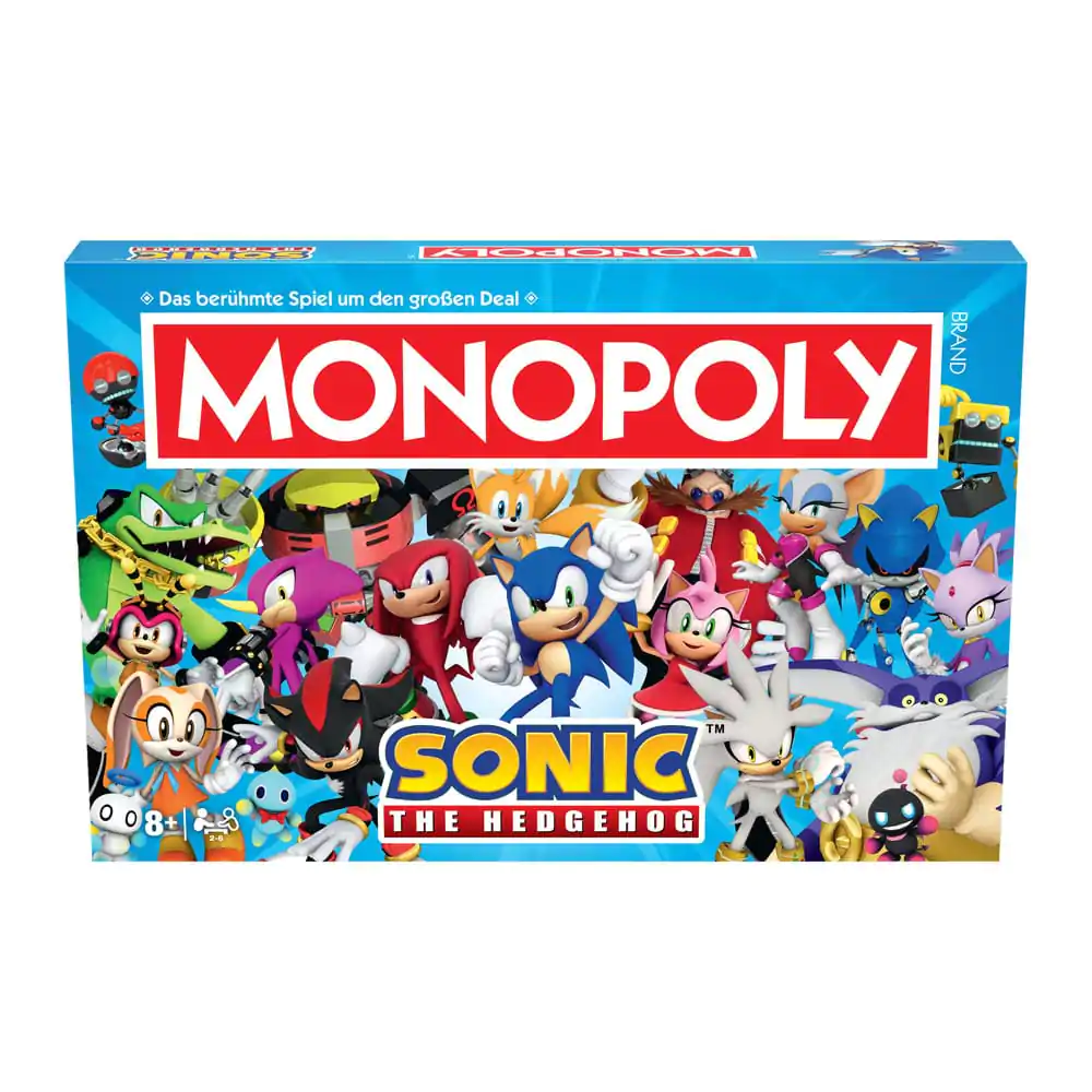 Monopoly družabna igra Sonic the Hedgehog *German Version* fotografija izdelka