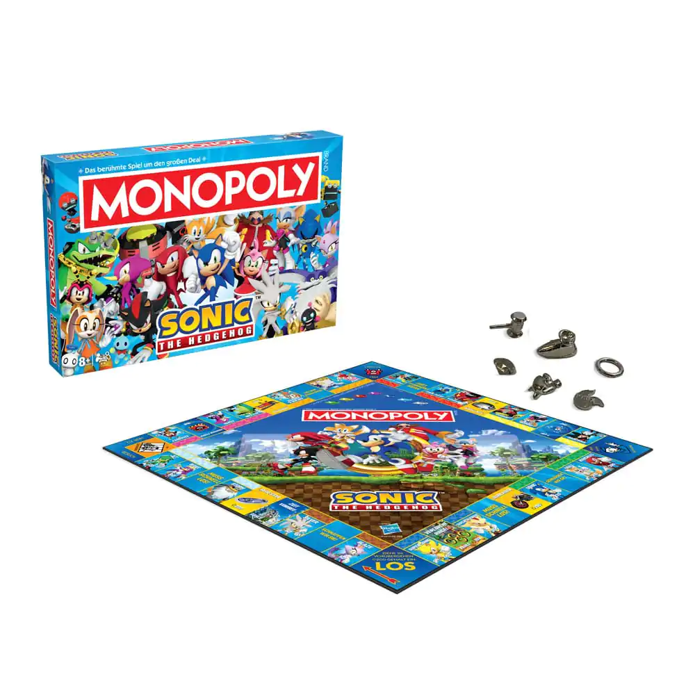 Monopoly družabna igra Sonic the Hedgehog *German Version* fotografija izdelka