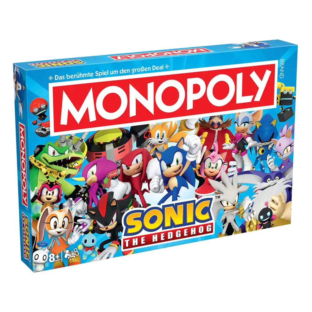 Monopoly družabna igra Sonic the Hedgehog *German Version* fotografija izdelka