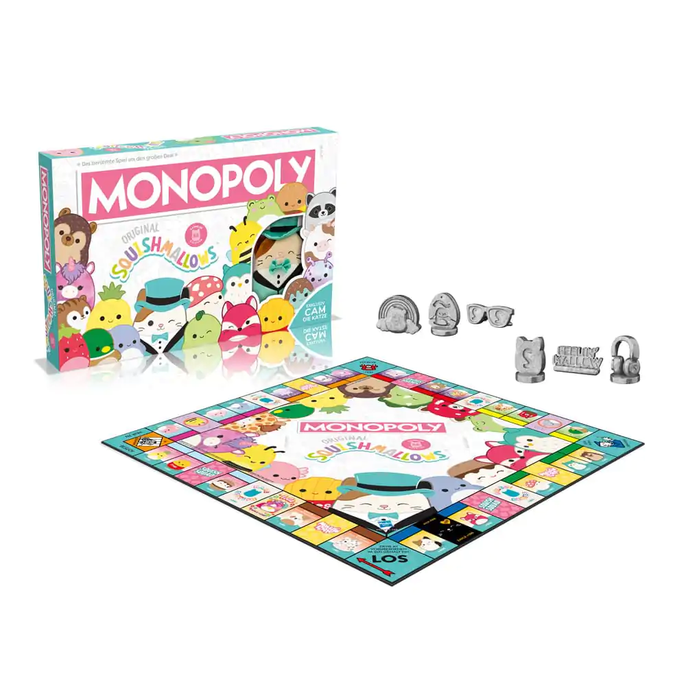 Monopoly družabna igra Squishmallows *Nemška verzija* fotografija izdelka