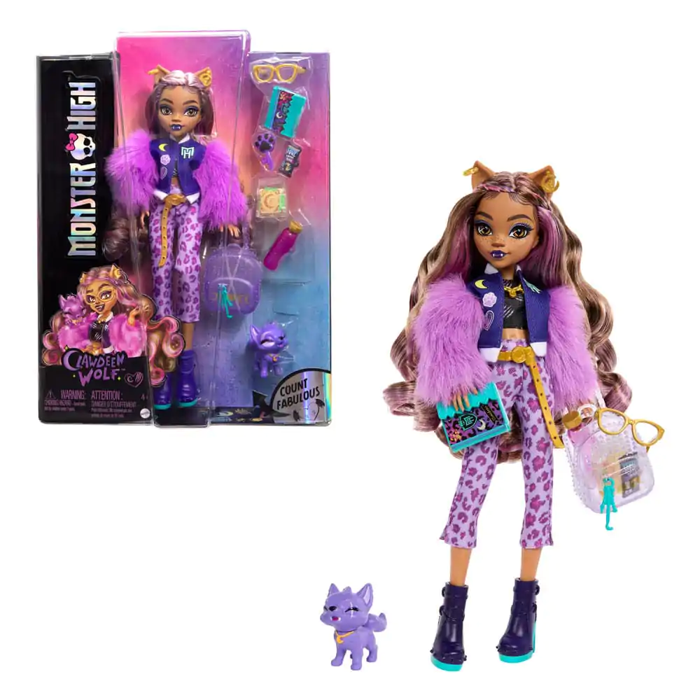 Monster High punčka Clawdeen Wolf 25 cm fotografija izdelka