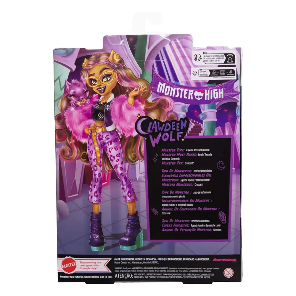 Monster High punčka Clawdeen Wolf 25 cm fotografija izdelka