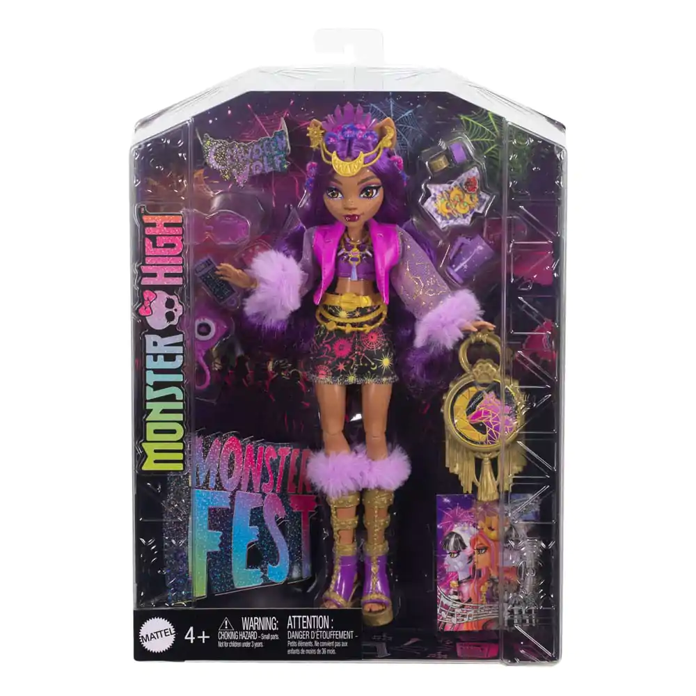 Monster High Doll Clawdeen Wolf Monster Fest 25 cm Punčka fotografija izdelka