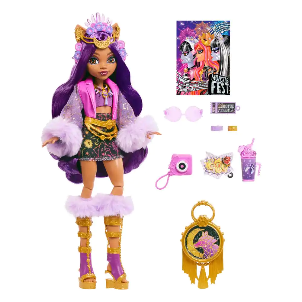 Monster High Doll Clawdeen Wolf Monster Fest 25 cm Punčka fotografija izdelka