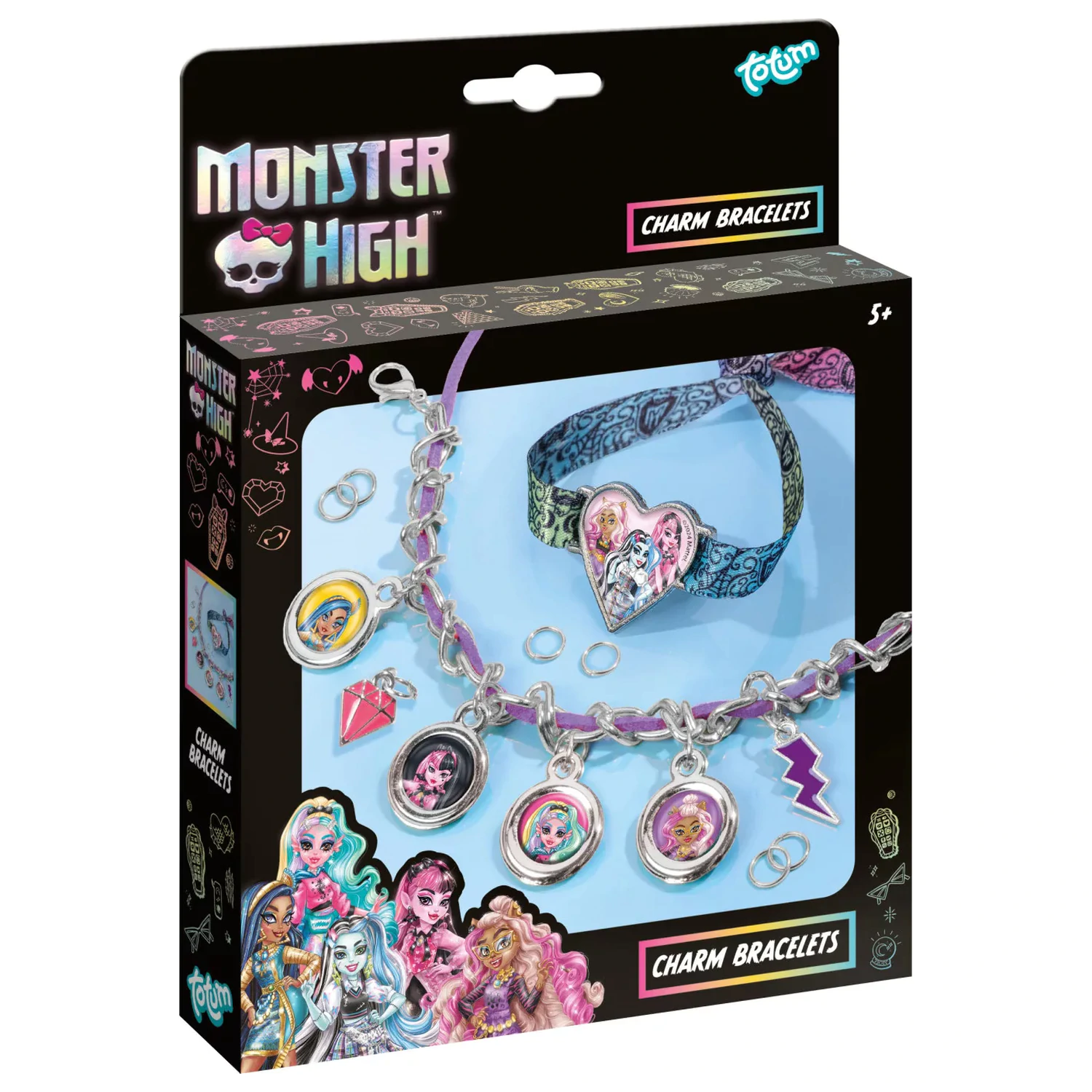 Monster High Dark Charm Set za izdelavo zapestnic fotografija izdelka