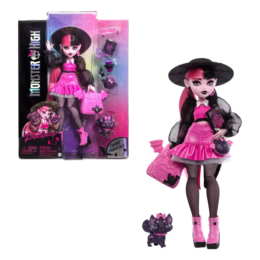 Monster High Punčka Draculaura 25 cm fotografija izdelka