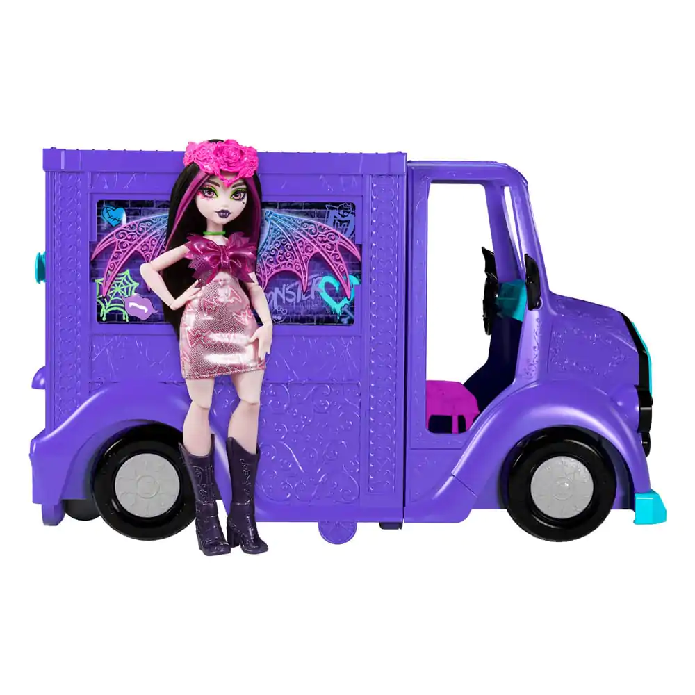 Monster High Igralni Set Fangtastic Rockin' Tovornjak s Hrano fotografija izdelka