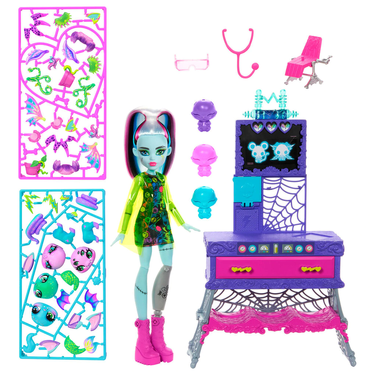 Monster High Frankie Stein + lutka Laboratory fotografija izdelka