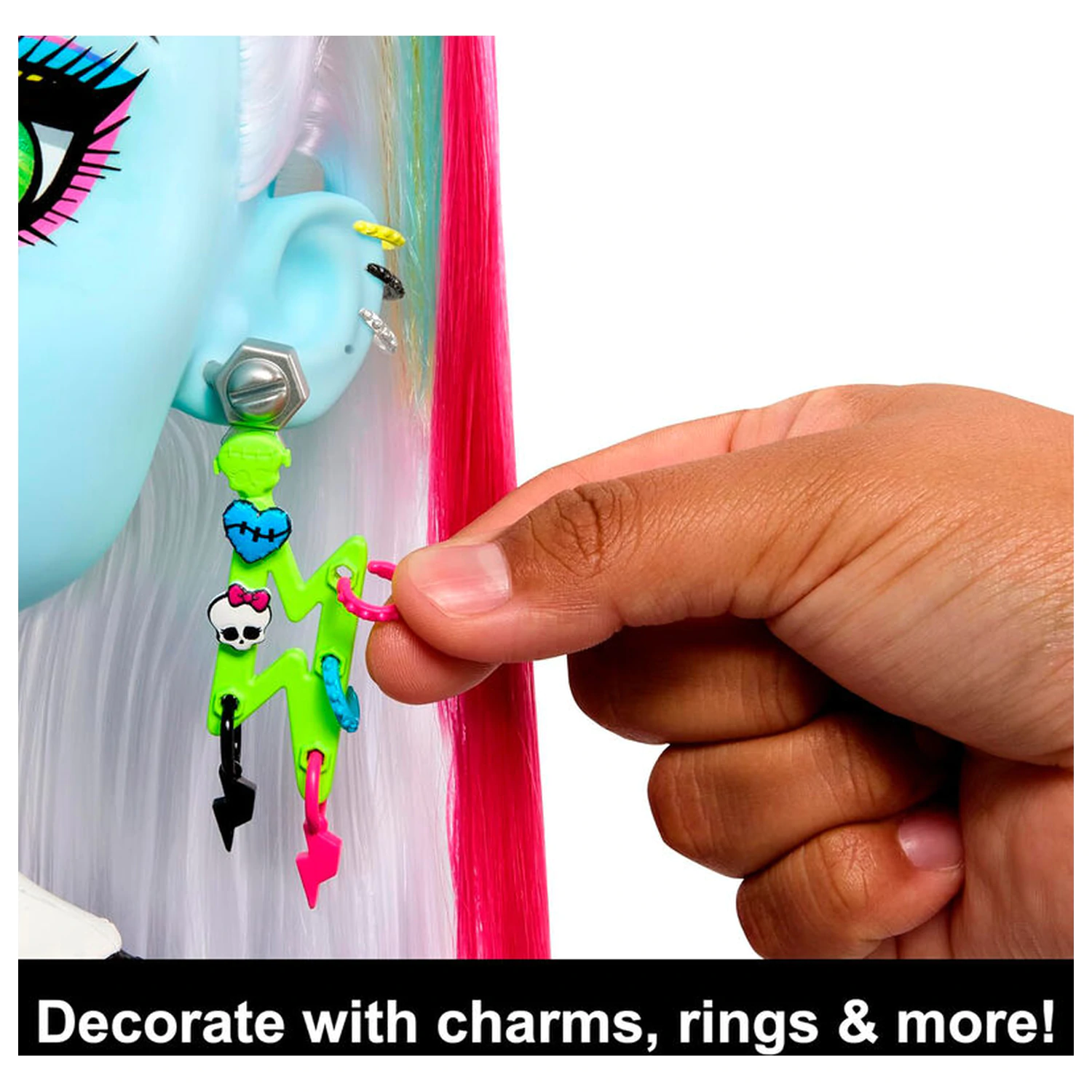 Monster High Frankie Glava za oblikovanje las Lutka fotografija izdelka