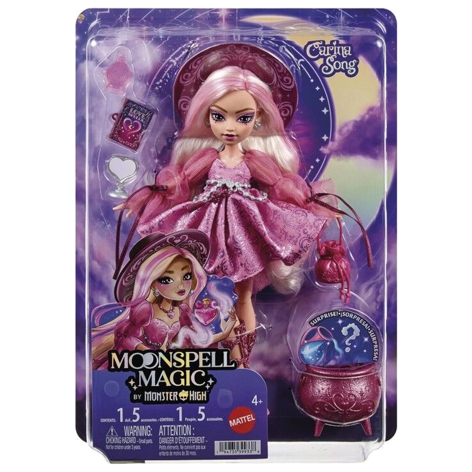 Monster High Moonspell High Carina Love punčka fotografija izdelka