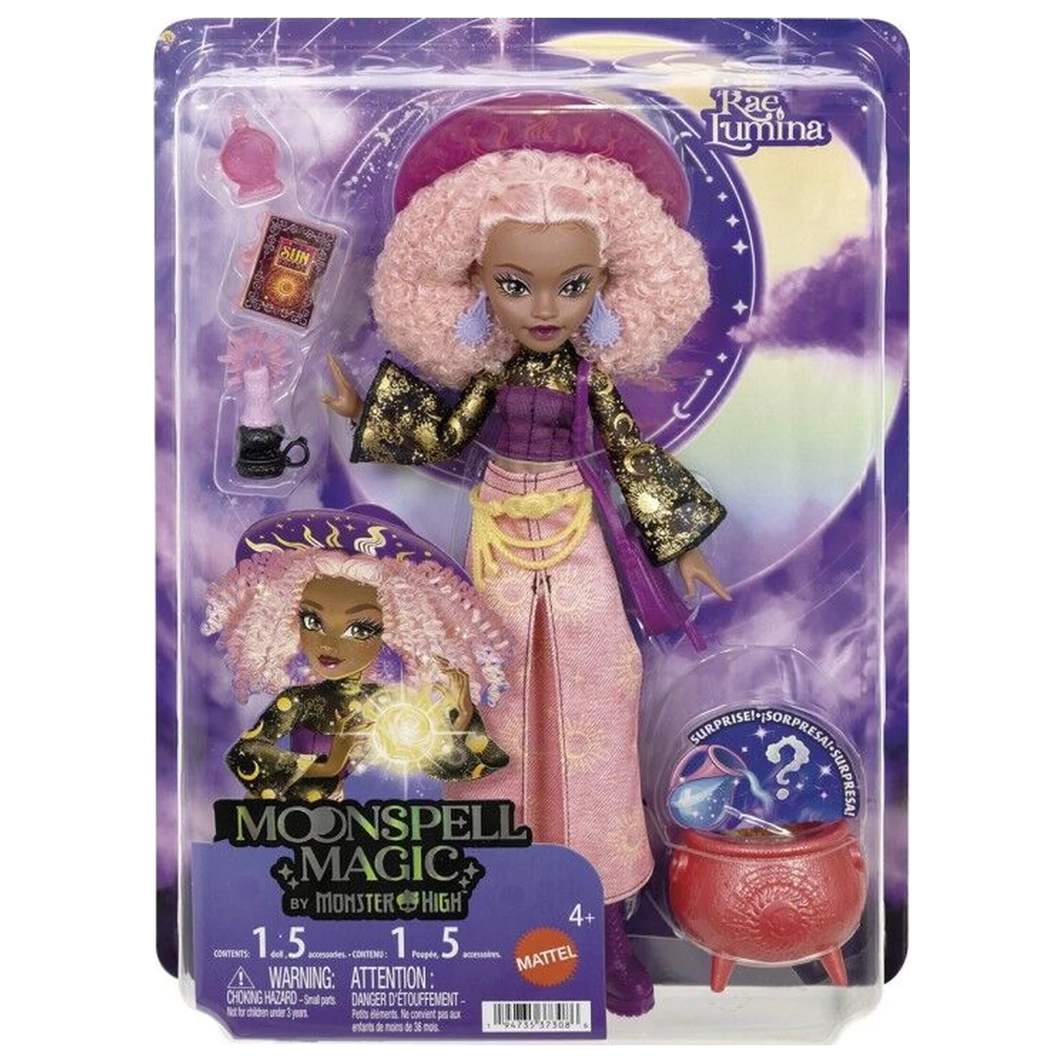 Monster High Moonspell High Rae Sun lutka fotografija izdelka