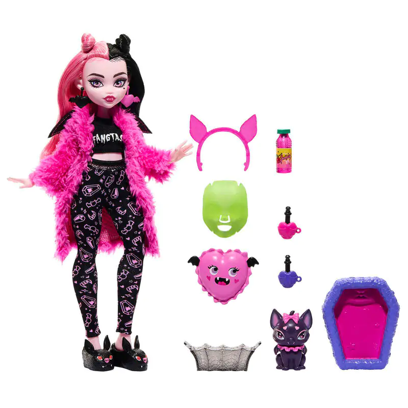 Monster High pižama zabava Draculaura lutka 25 cm fotografija izdelka