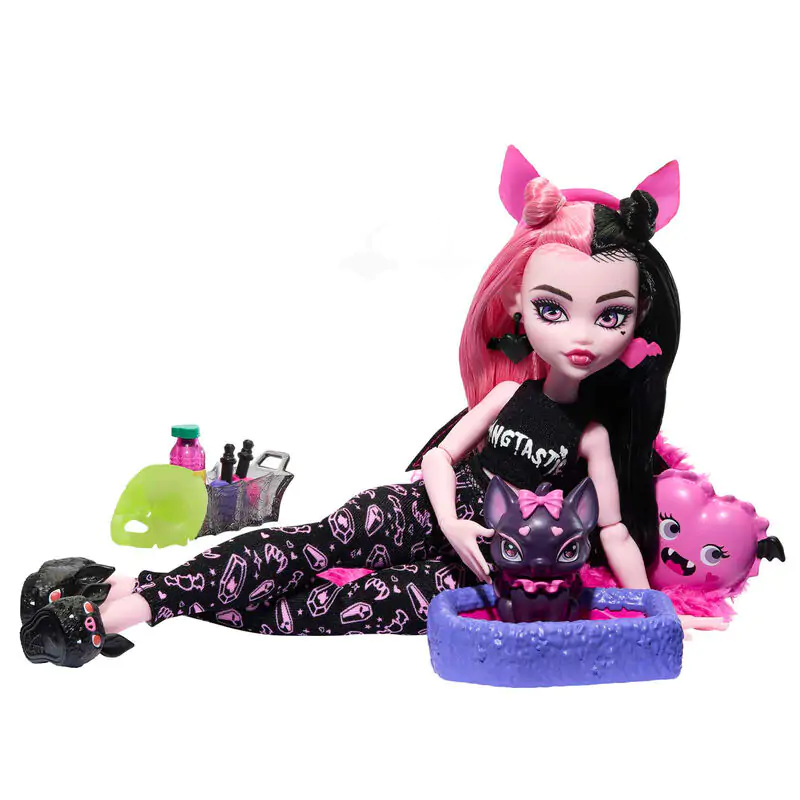 Monster High pižama zabava Draculaura lutka 25 cm fotografija izdelka
