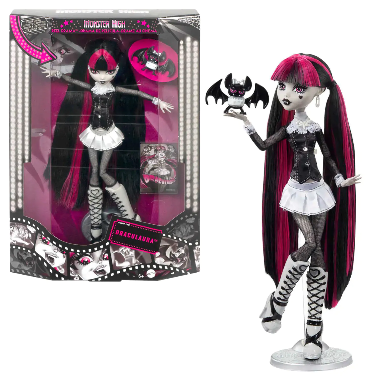 Monster High Reel Drama paket punčk fotografija izdelka