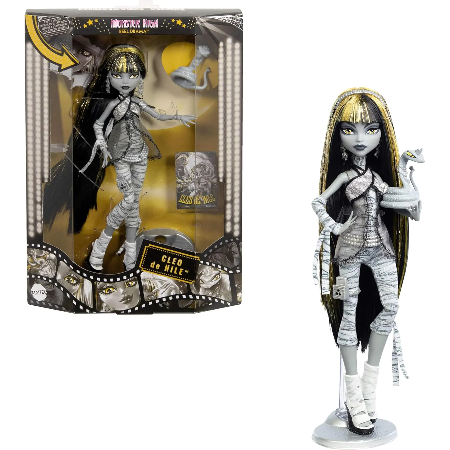 Monster High Reel Drama paket punčk fotografija izdelka