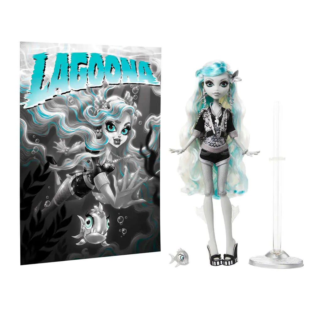 Monster High Reel Drama Lagoona Blue punčka fotografija izdelka