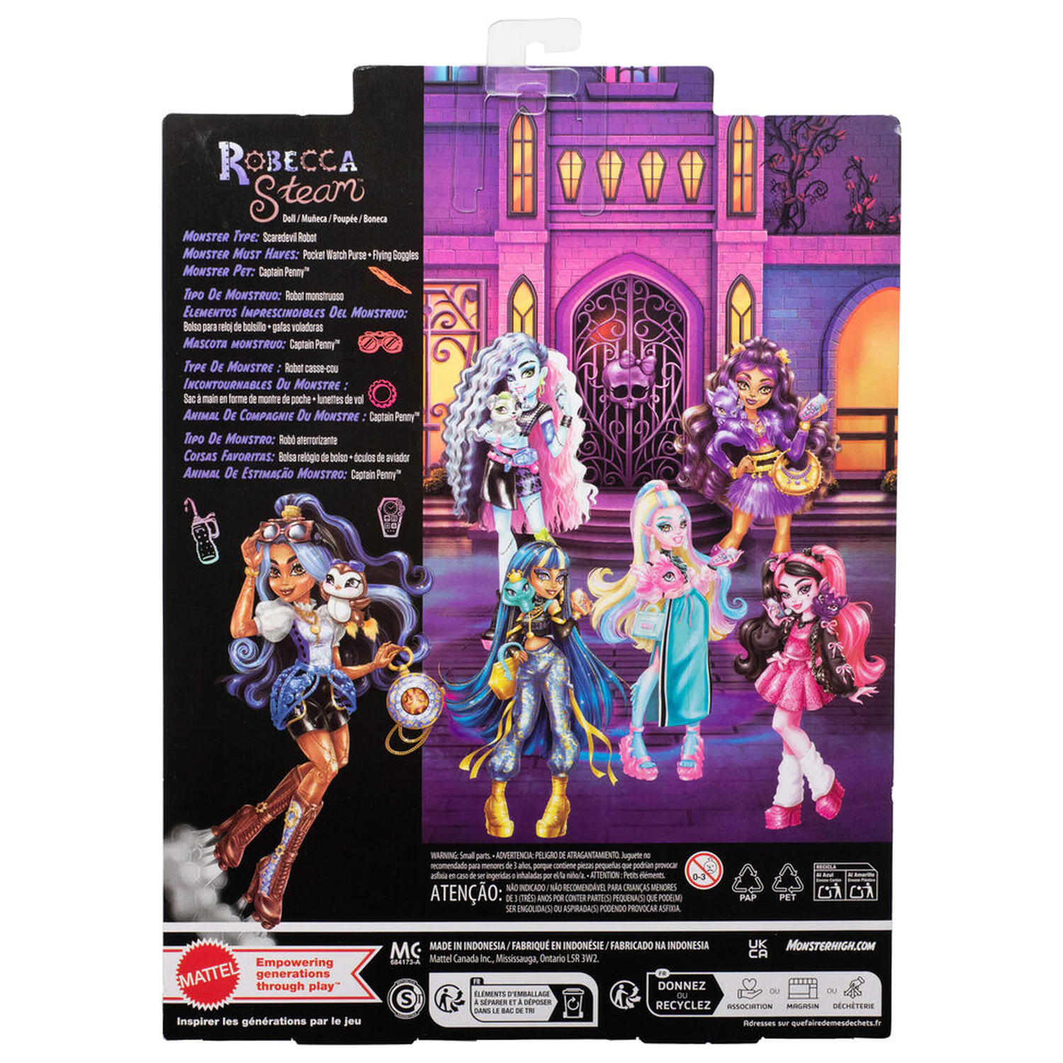 Monster High Robecca Steam punčka fotografija izdelka