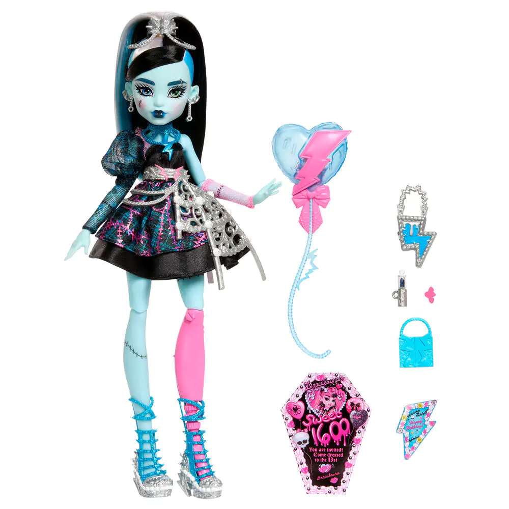 Monster High Scary Sweet Birthday 1600 lutka Frankie Stein fotografija izdelka