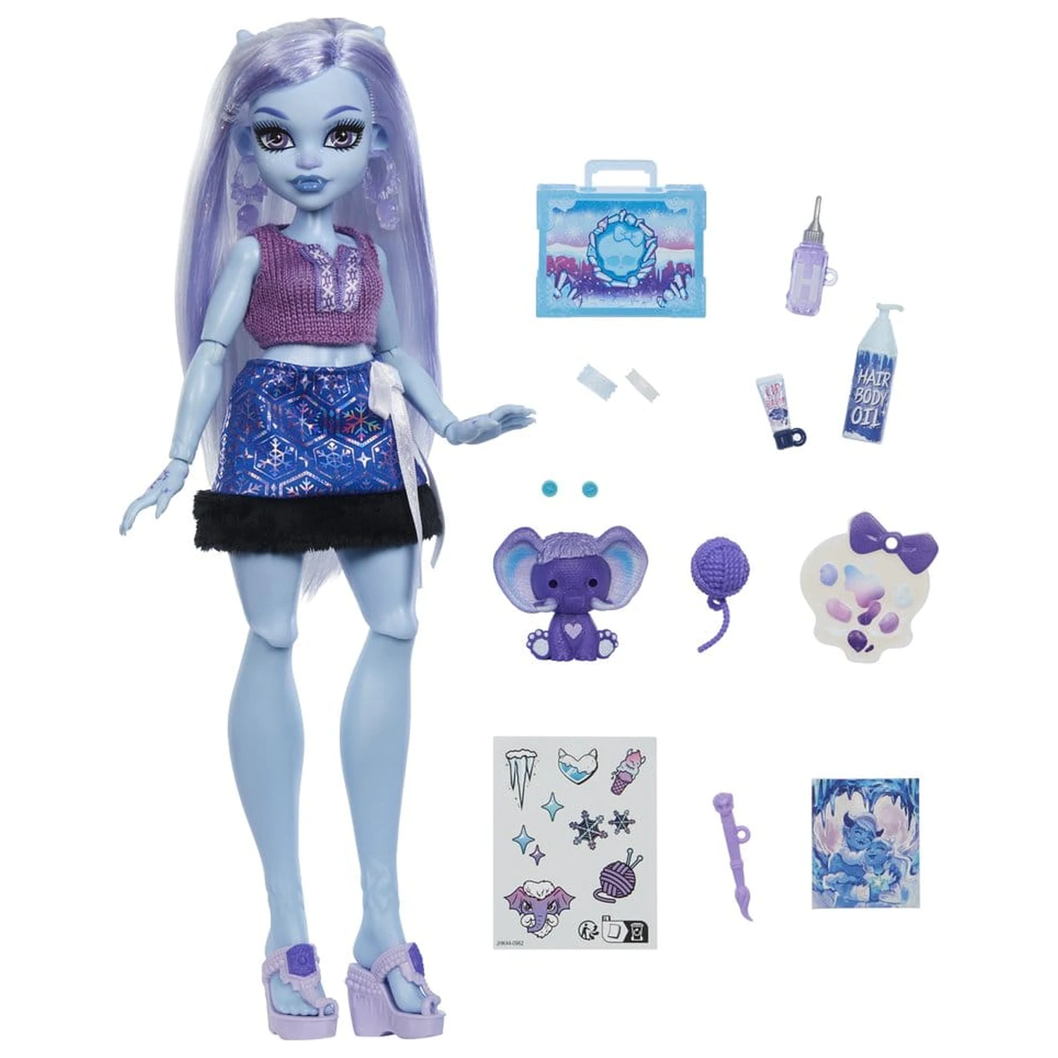 Monster High Self-Scare Secrets Doll Abbey Bominable fotografija izdelka