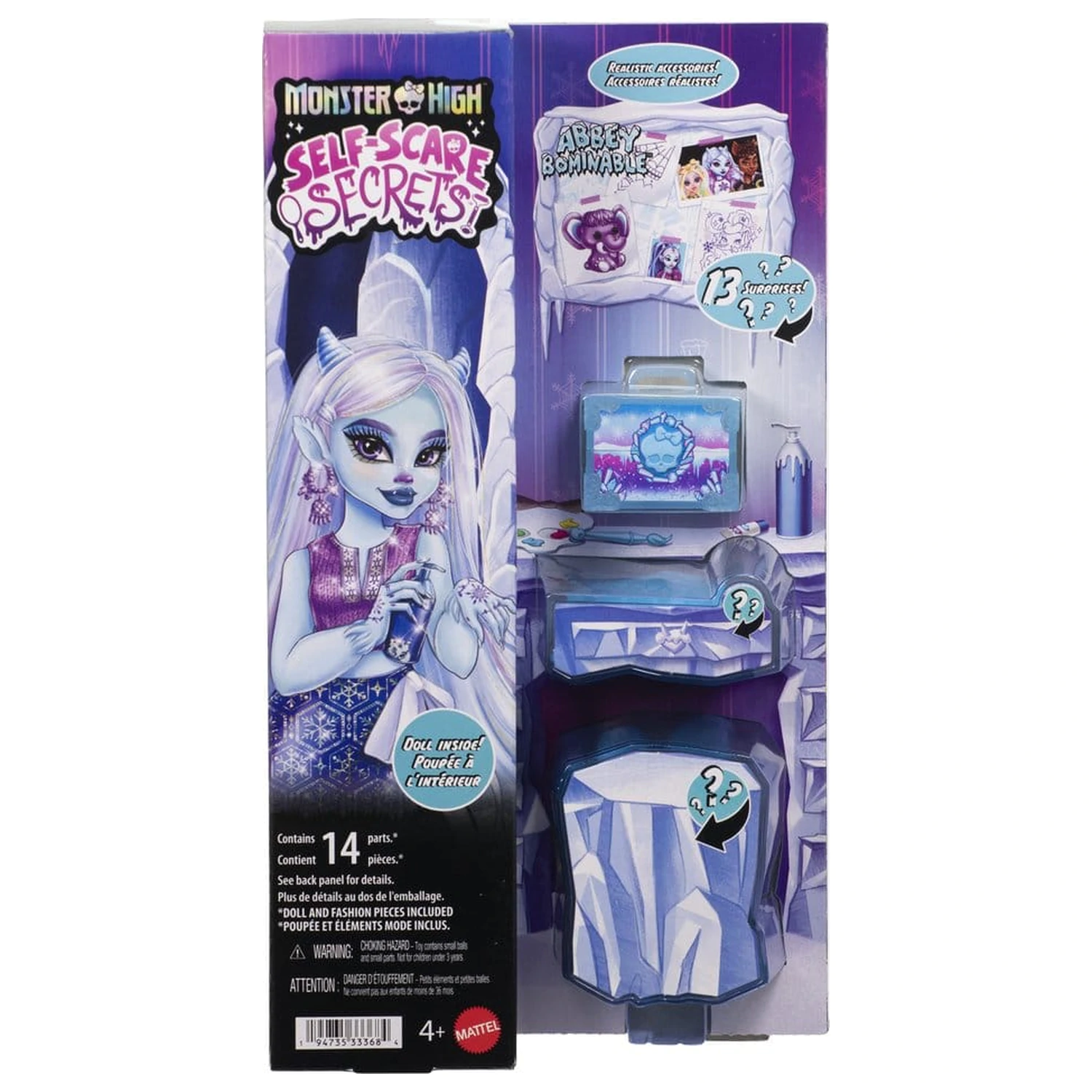 Monster High Self-Scare Secrets Doll Abbey Bominable fotografija izdelka
