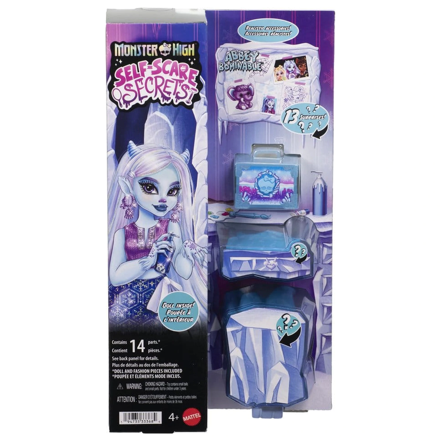 Monster High Self-Scare Secrets Doll Abbey Bominable fotografija izdelka
