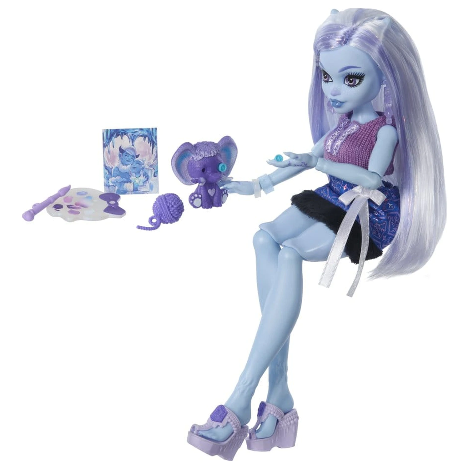 Monster High Self-Scare Secrets Doll Abbey Bominable fotografija izdelka