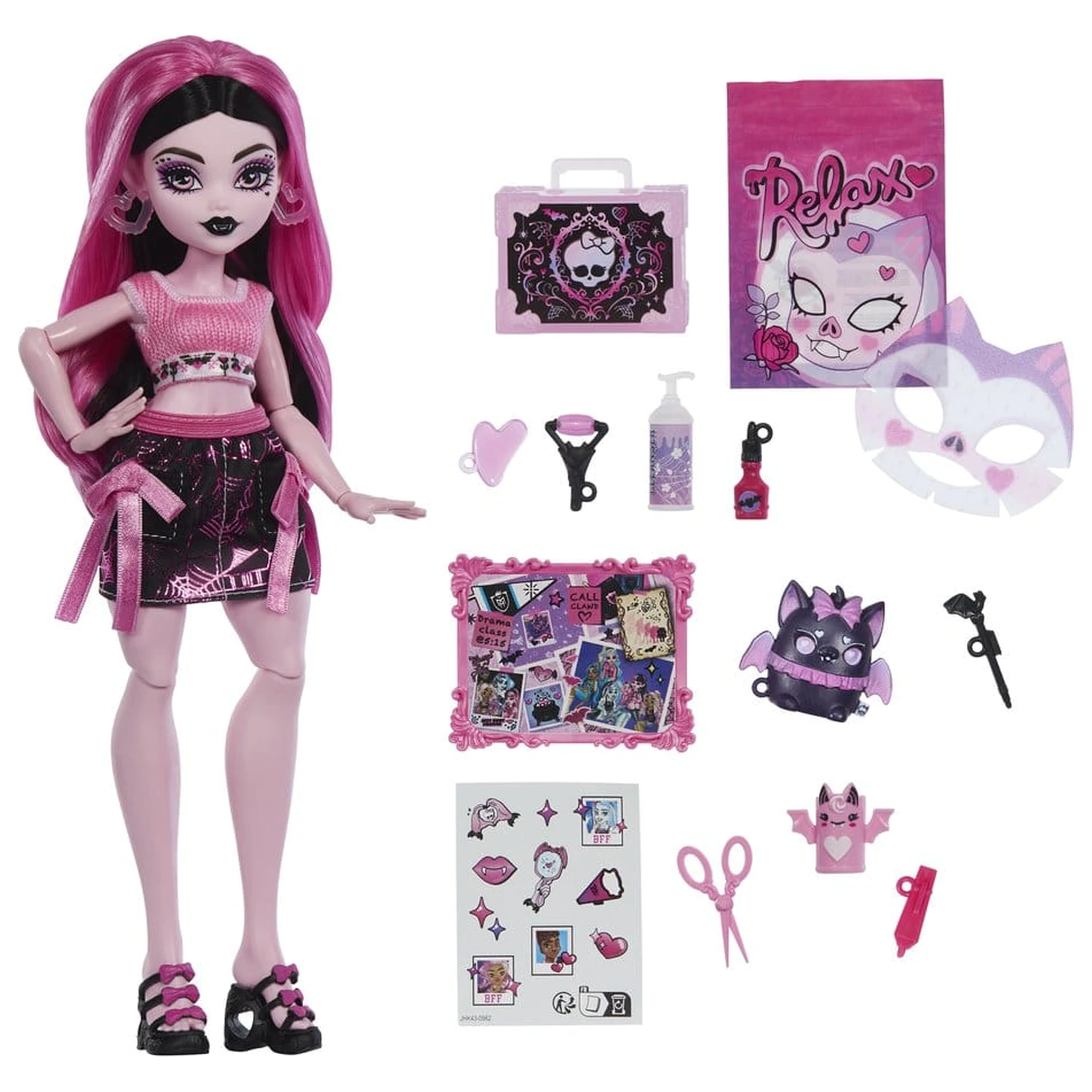 Monster High Lutka Self-Scare Secrets Draculaura fotografija izdelka