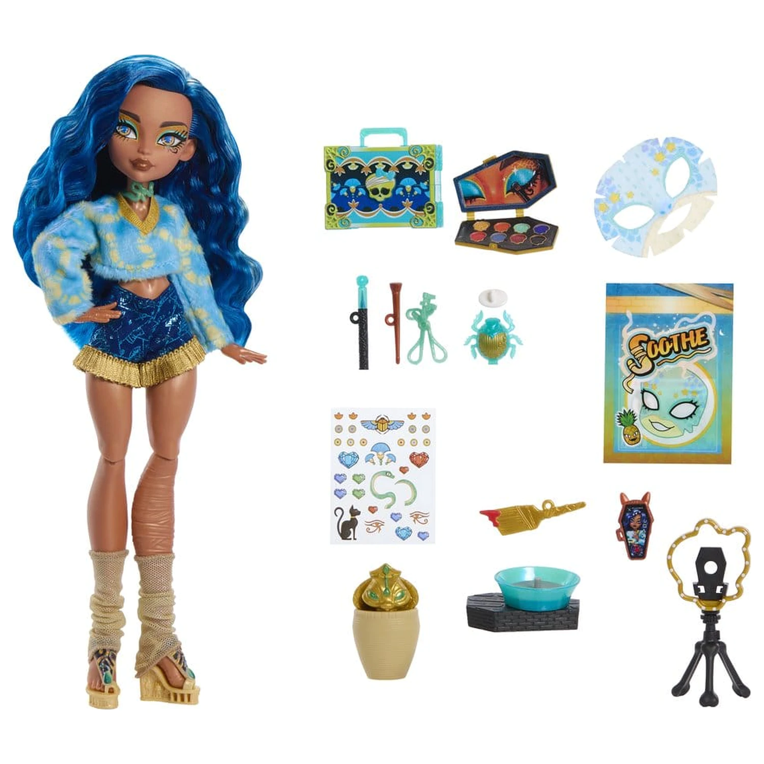 Monster High Self-Scare Secrets Doll Frankie Stein fotografija izdelka