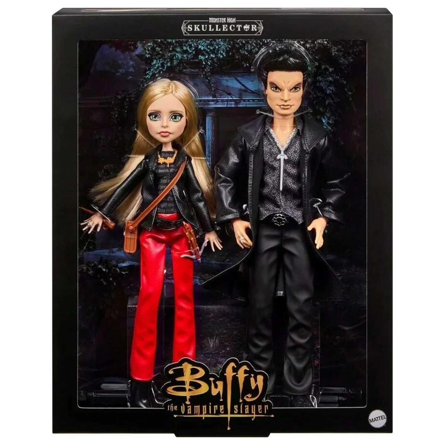 Monster High Skullector Buffy the Vampire Slayer Buffy & Angel komplet 2 lutk fotografija izdelka