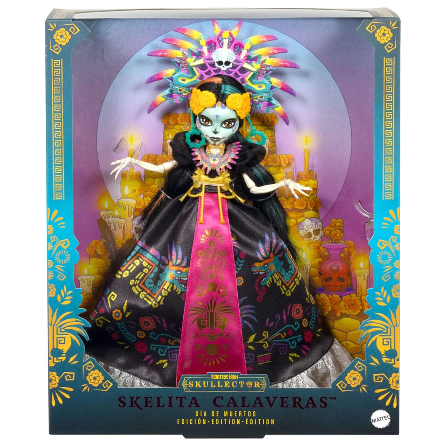Monster High Skullector Lutka Skelita Calaveras Día de Muertos Edition 32 cm fotografija izdelka