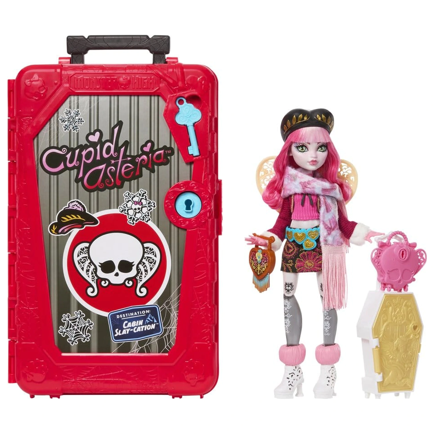 Monster High Skulltimate Secrets Lutka Cupid Asteria fotografija izdelka