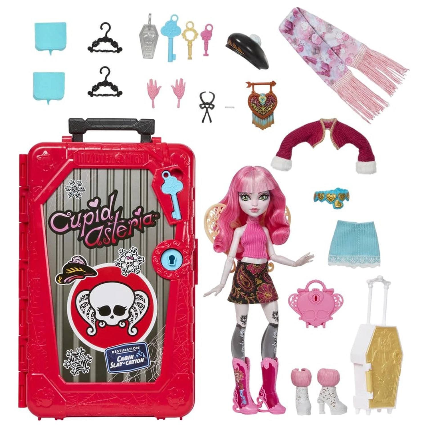 Monster High Skulltimate Secrets Lutka Cupid Asteria fotografija izdelka
