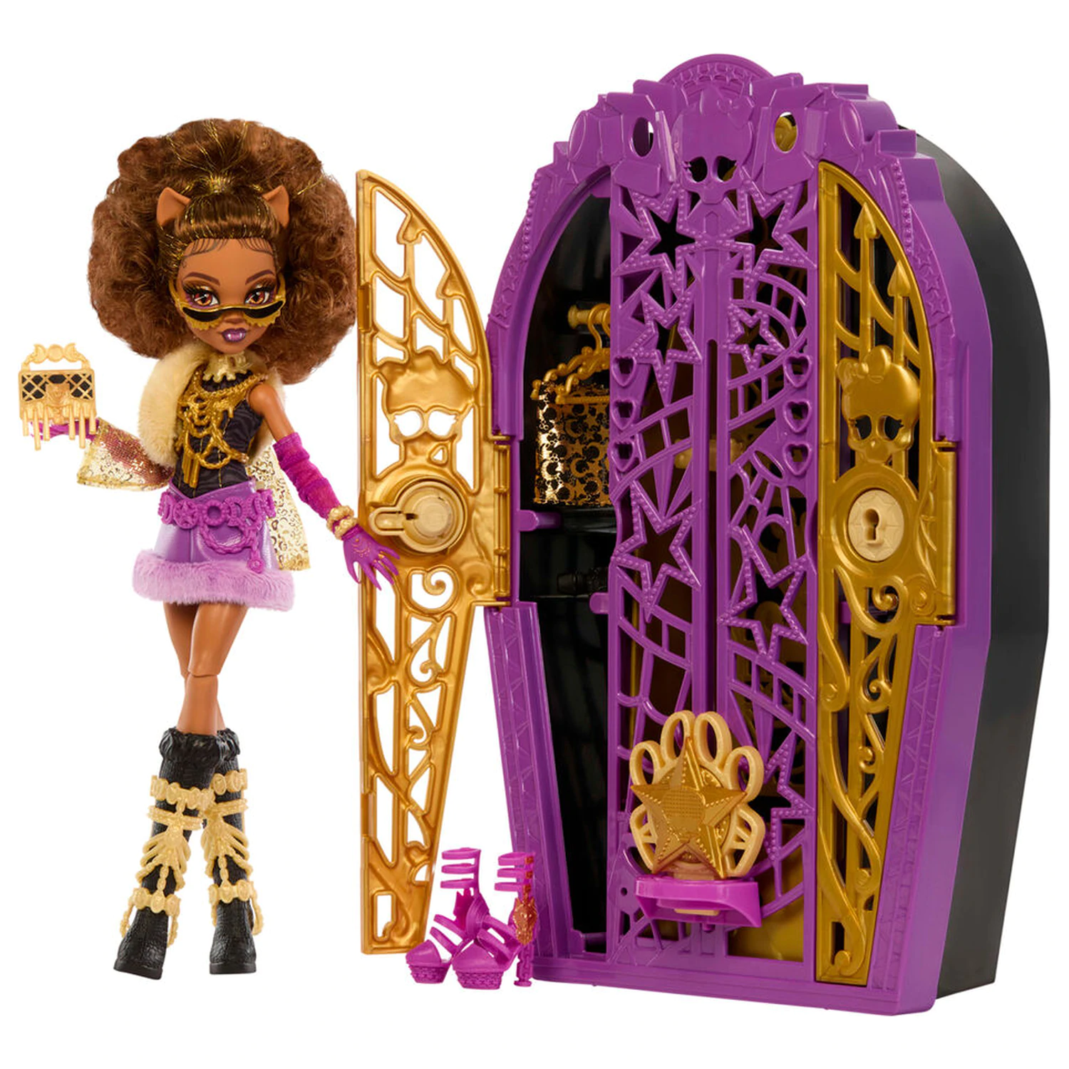 Monster High Skulltimate Secrets Hauntlywood Mysteries Clawdeen lutka fotografija izdelka